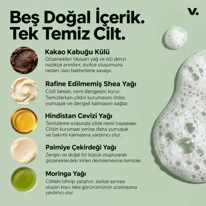 VUNERA Afrika Siyah Sabunu – Akne & Leke Karşıtı Doğal Bakım